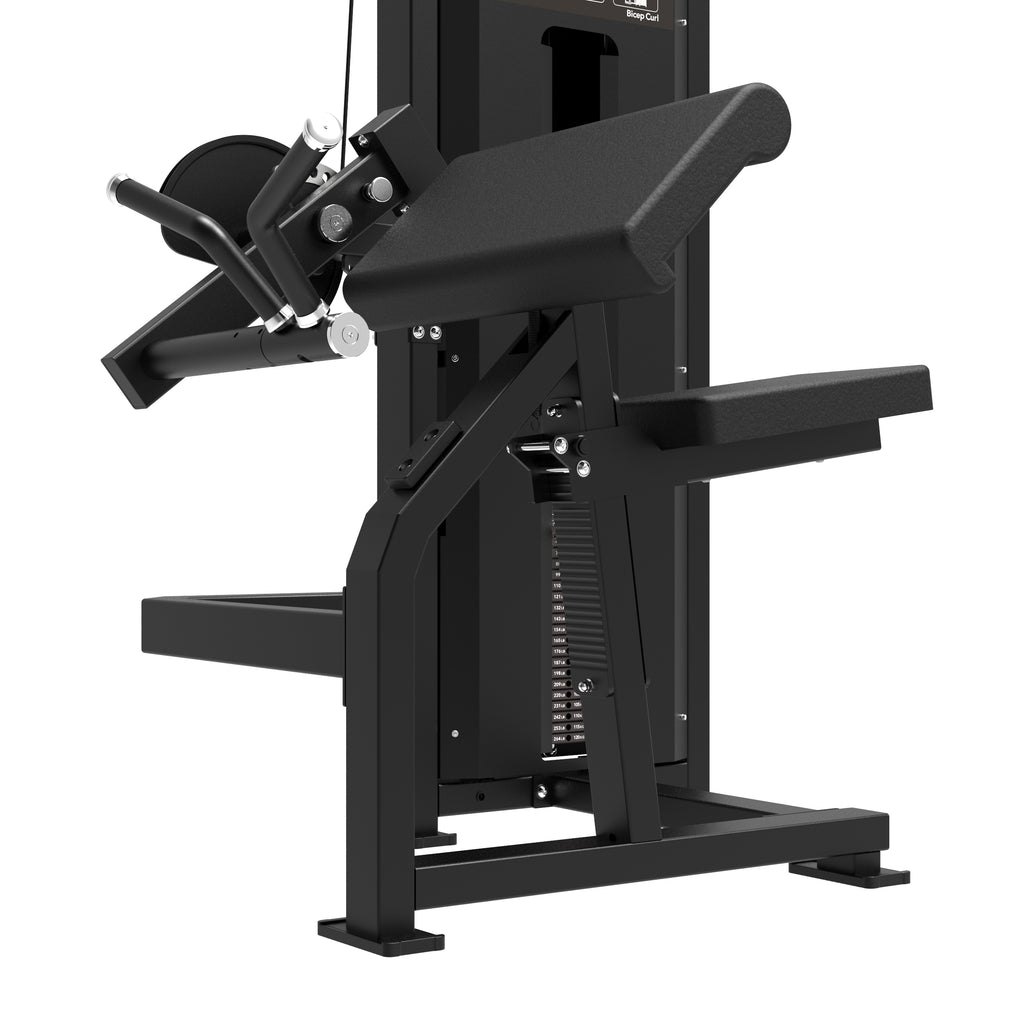 Tunturi Platinum - Bicep Curl - Selectorized - V-series afbeelding 6
