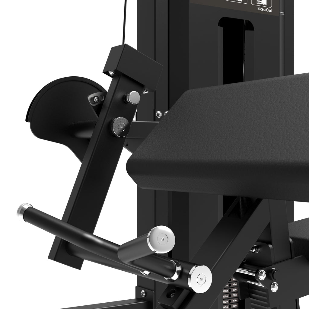 Tunturi Platinum - Bicep Curl - Selectorized - V-series afbeelding 8
