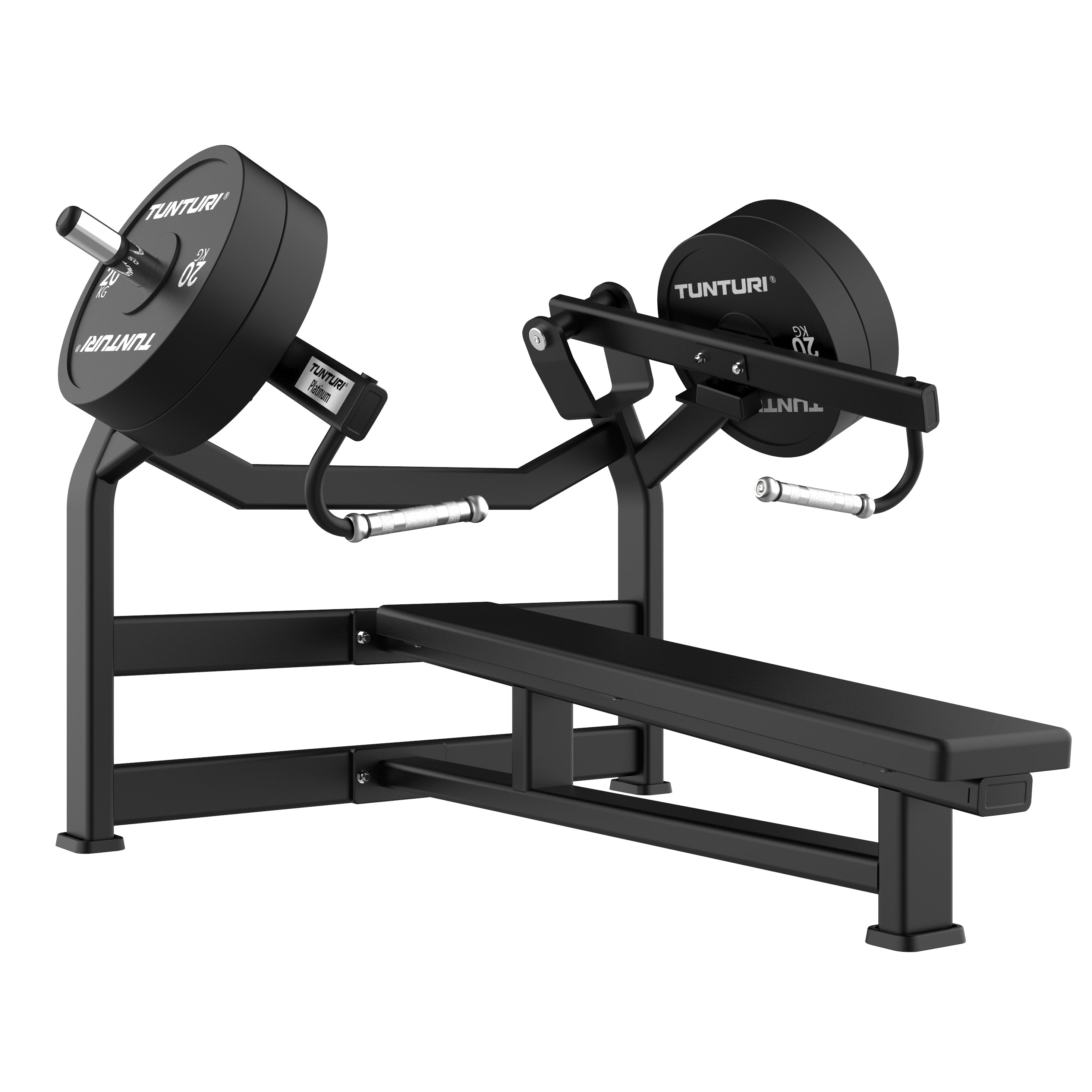 Tunturi Platinum - Horizontal Chest Press - Plate loaded - V-series afbeelding 7