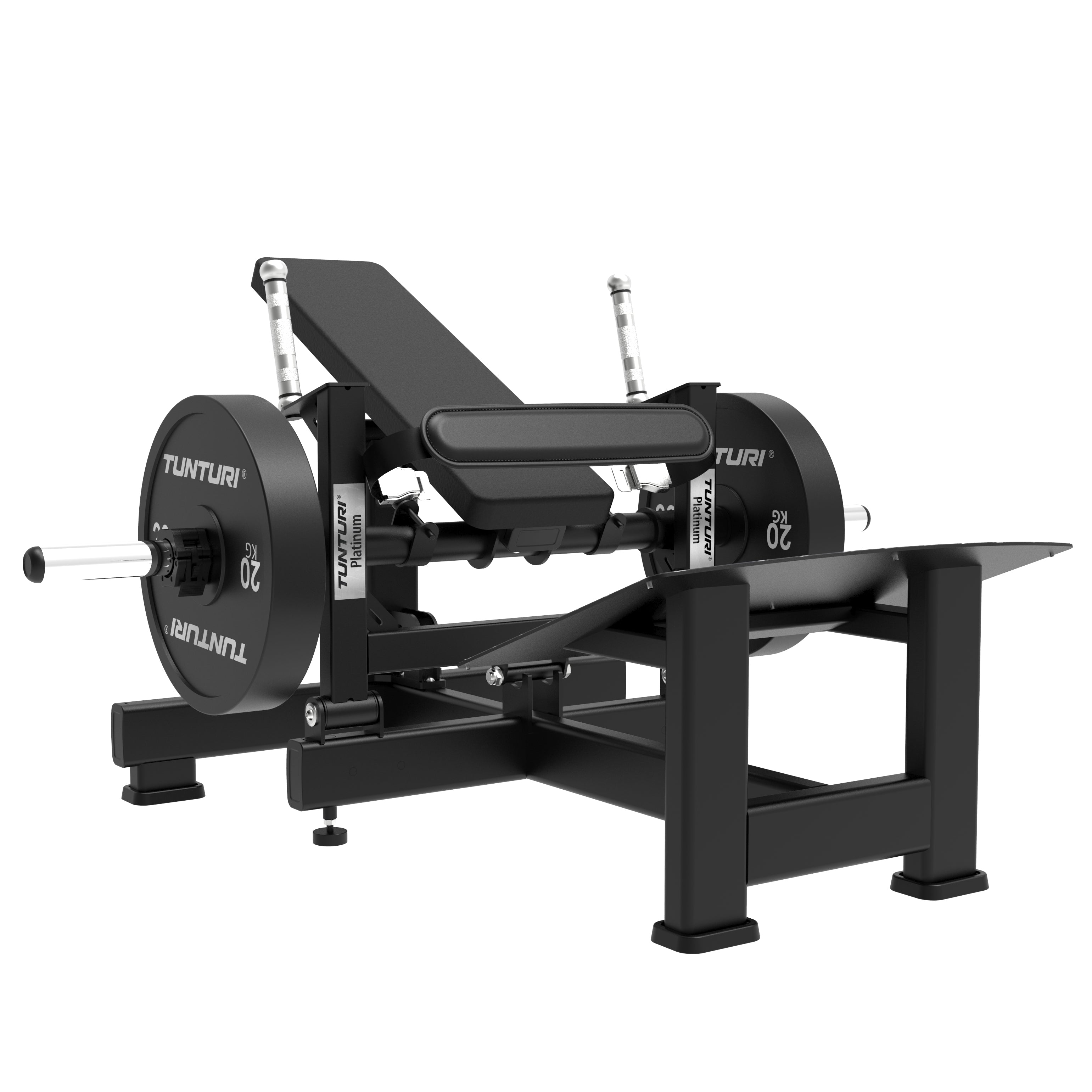 Tunturi Platinum - Hip Thrust - Plate loaded - V-series afbeelding 6