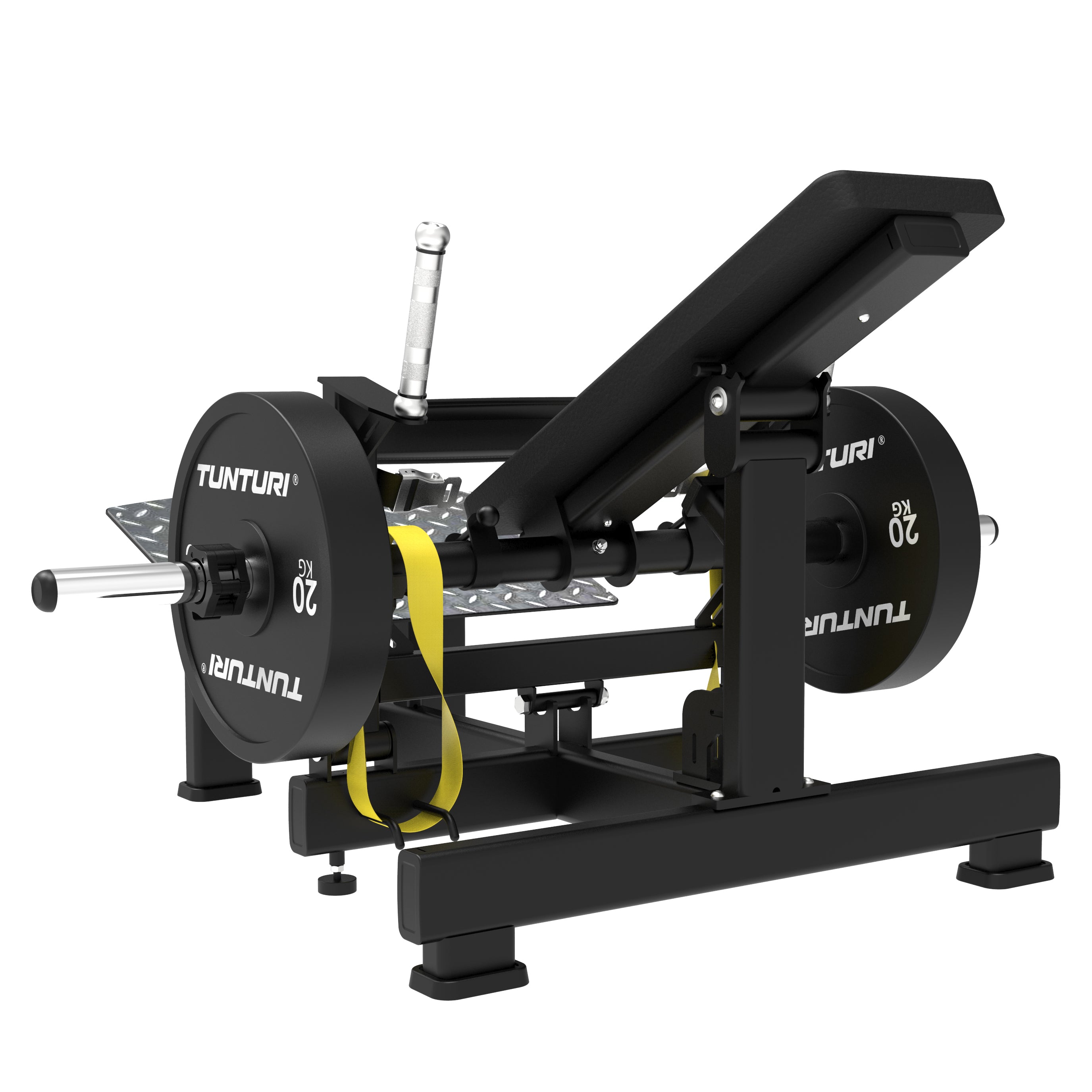 Tunturi Platinum - Hip Thrust - Plate loaded - V-series afbeelding 7