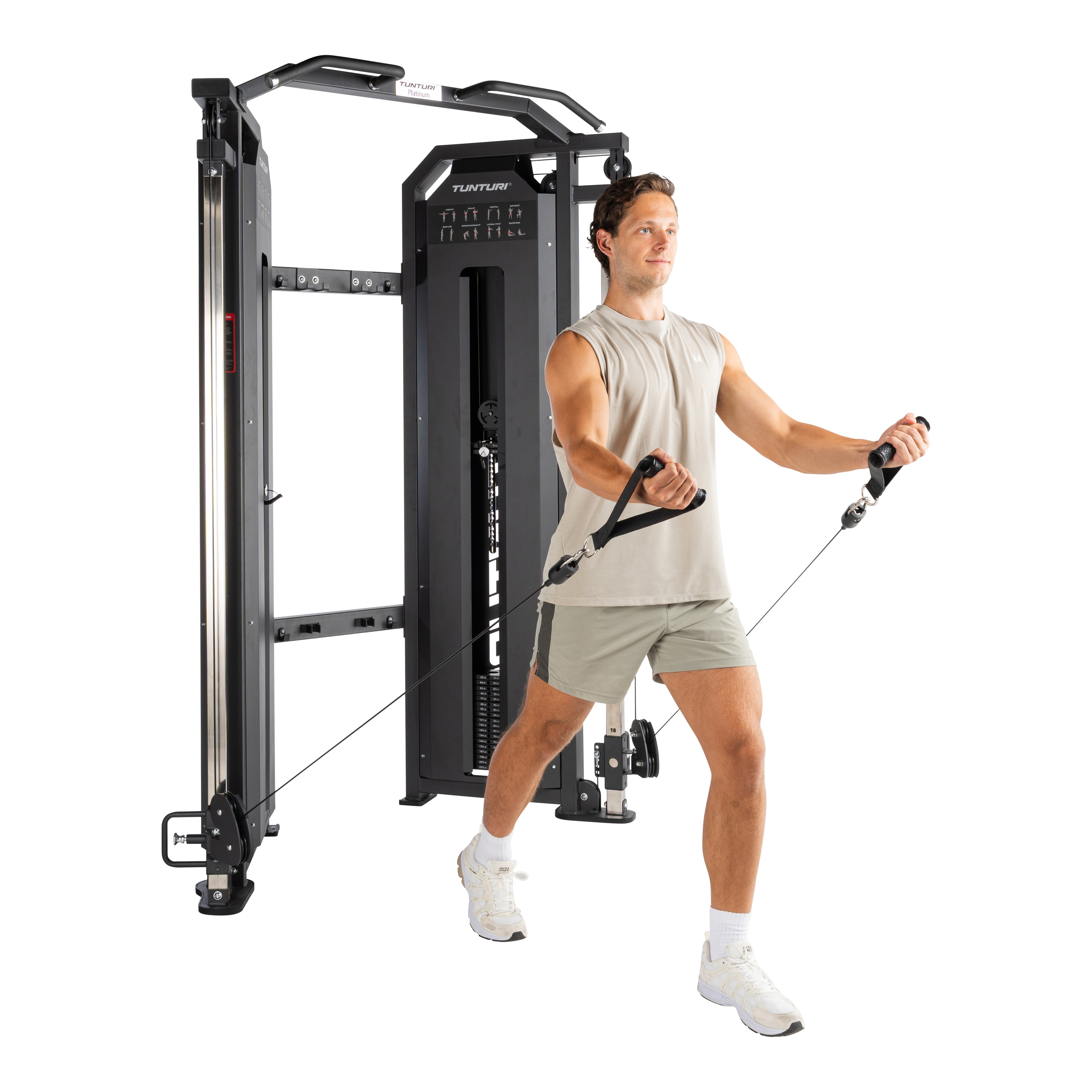 Tunturi Platinum - Functional Trainer - Selectorized - V-series afbeelding 7