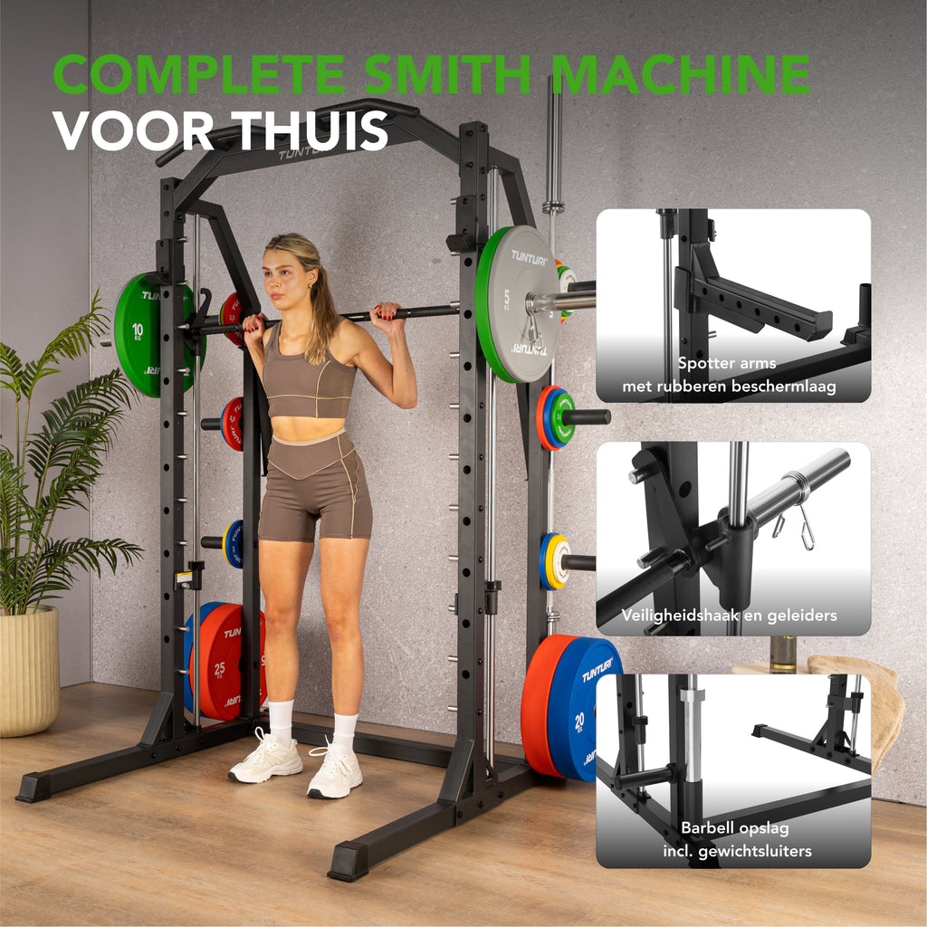 Tunturi SM70 Smith Machine (1/3) afbeelding 2