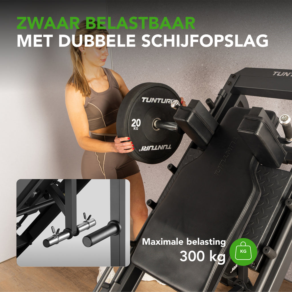 Tunturi LP60 Leg Press/Hack Squat (1/4) afbeelding 5