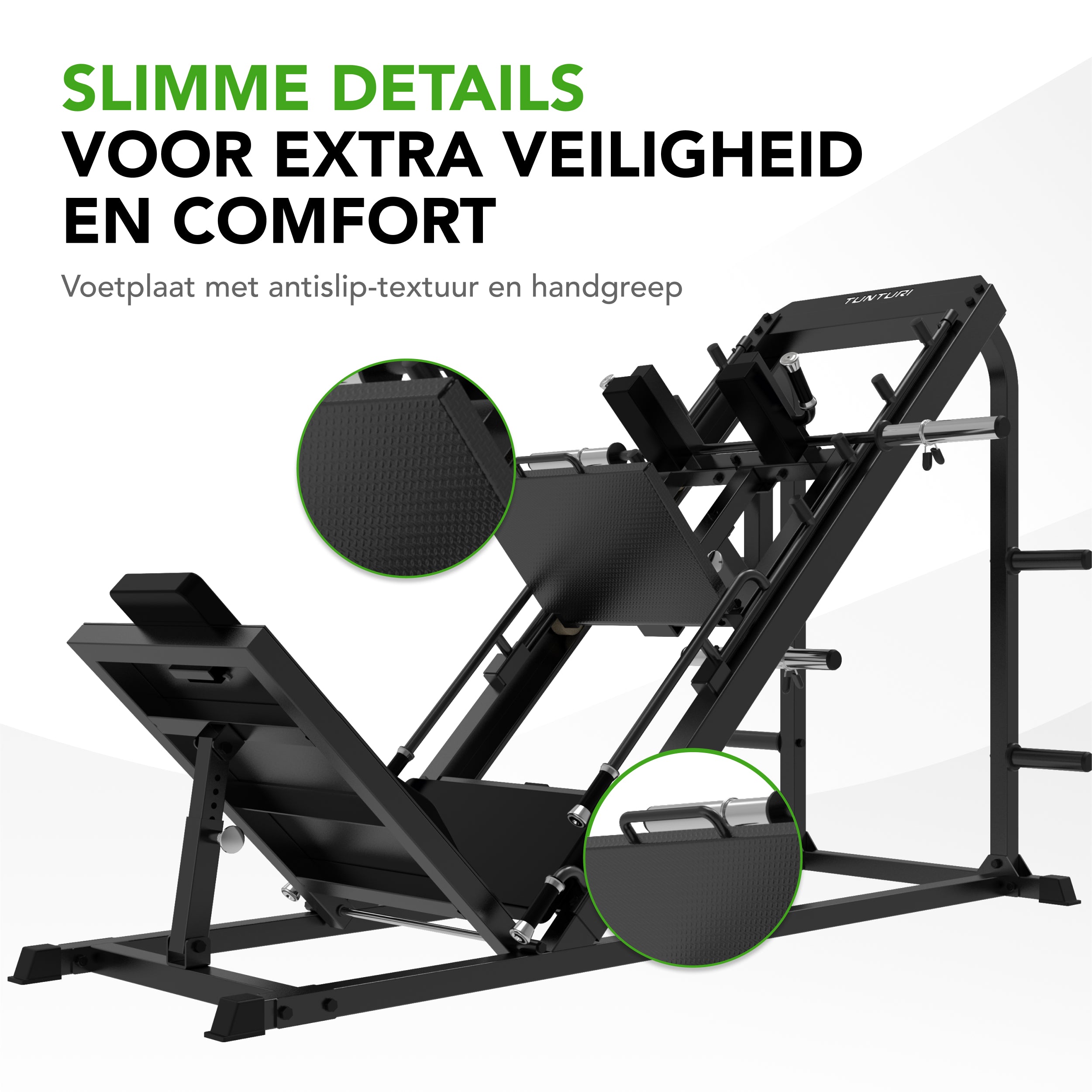 Tunturi LP60 Leg Press/Hack Squat (1/4) afbeelding 7