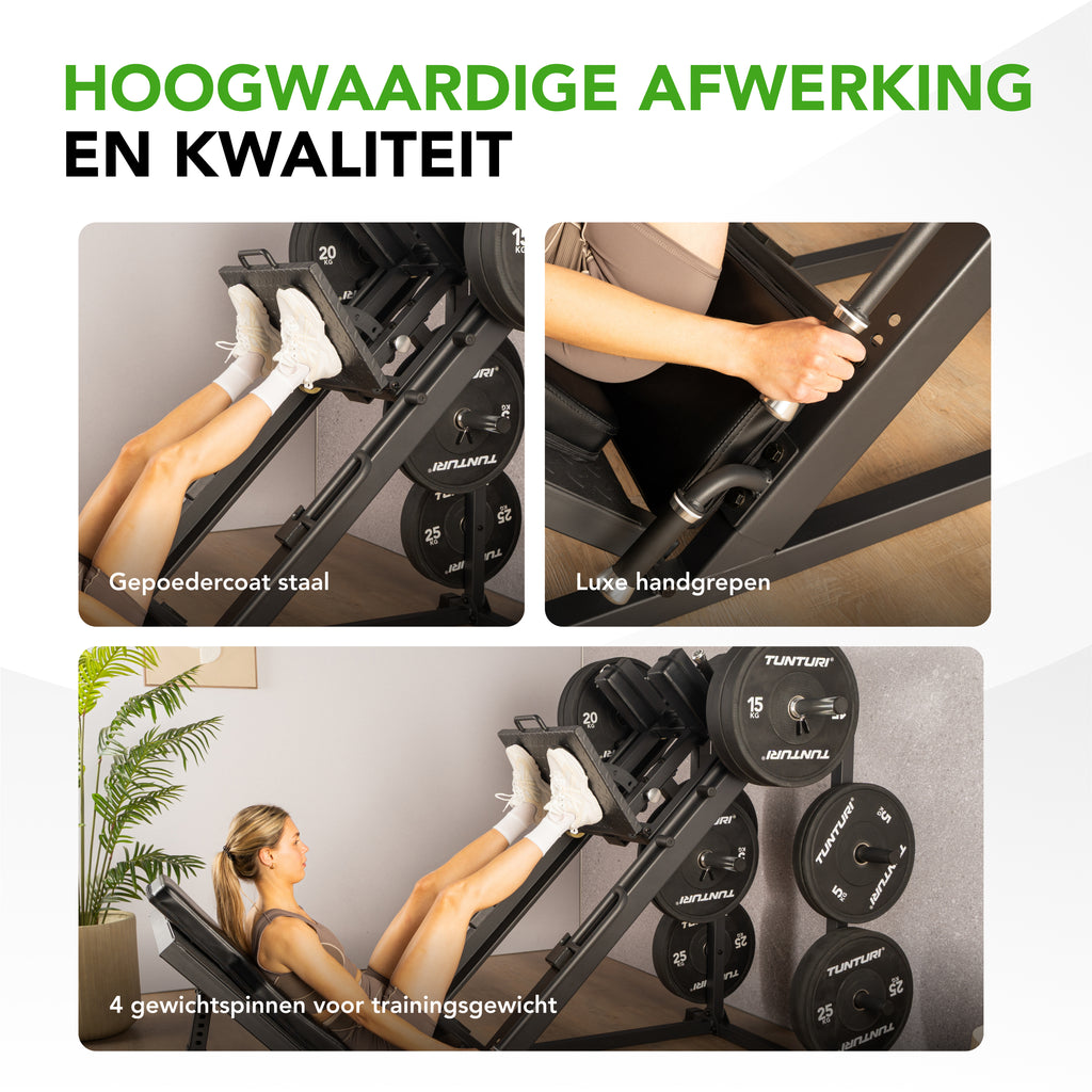 Tunturi LP60 Leg Press/Hack Squat (1/4) afbeelding 8