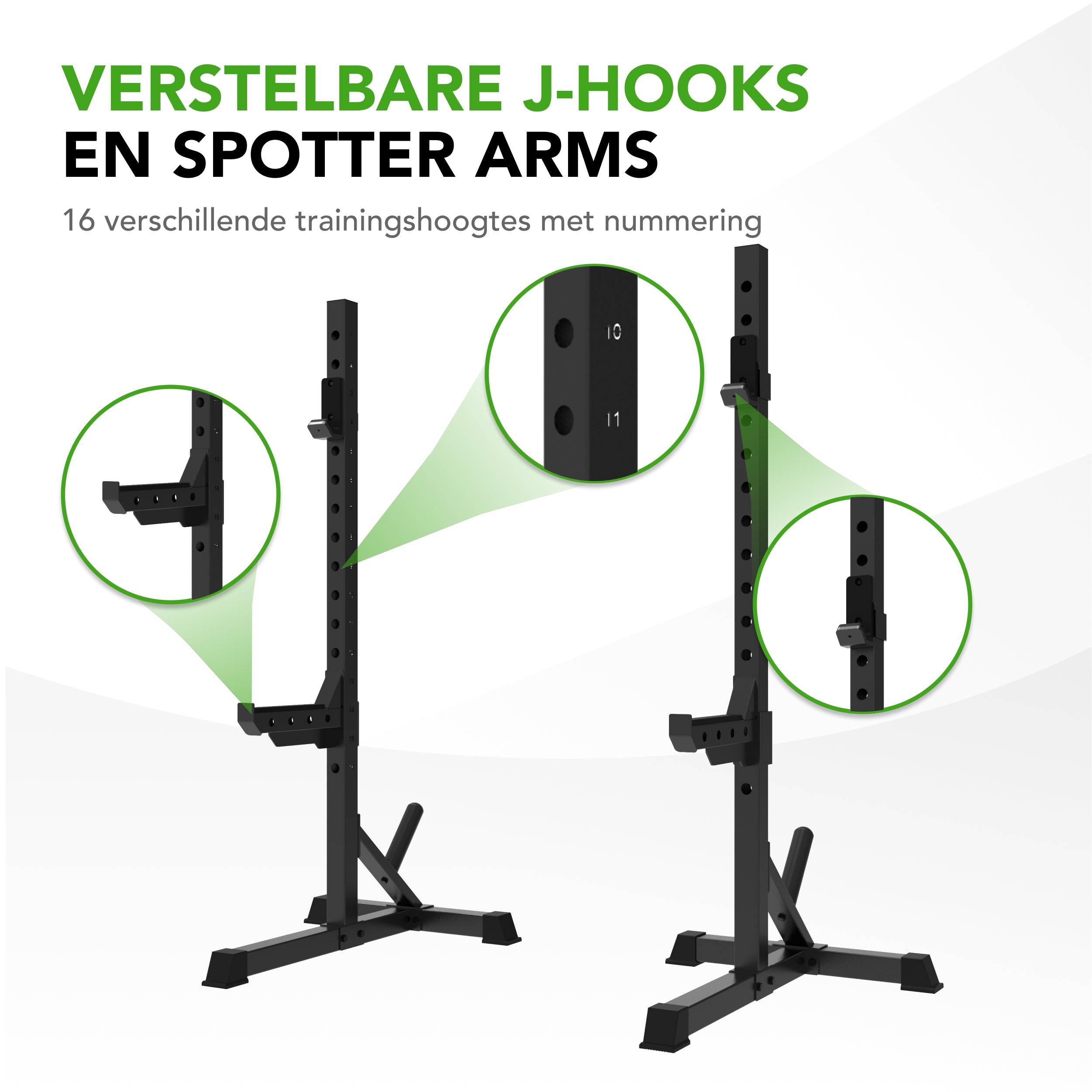 Tunturi SS60 Squat Stand (1/2) afbeelding 2