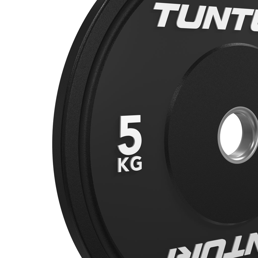Tunturi Platinum Bumper Plate Black, 5kg afbeelding 9