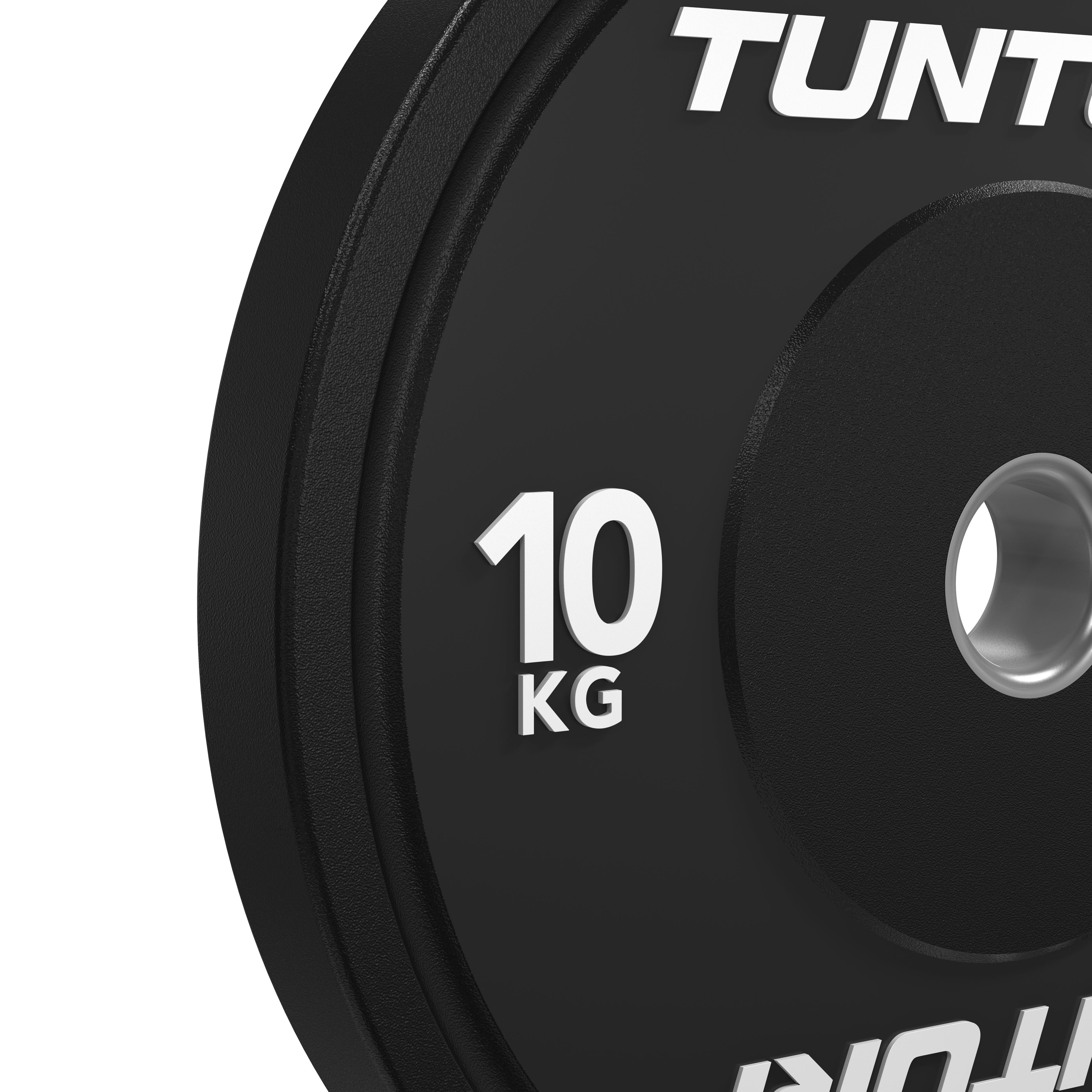 Tunturi Platinum Bumper Plate Black, 10kg afbeelding 9