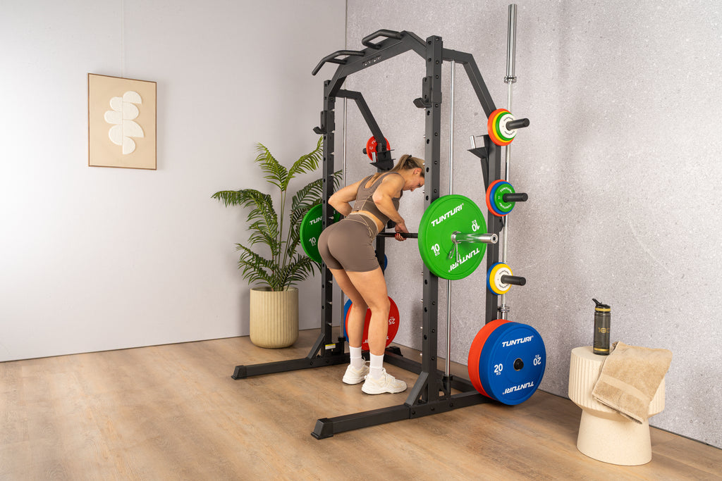 Tunturi Platinum Bumper Plate Blue, 20kg afbeelding 6