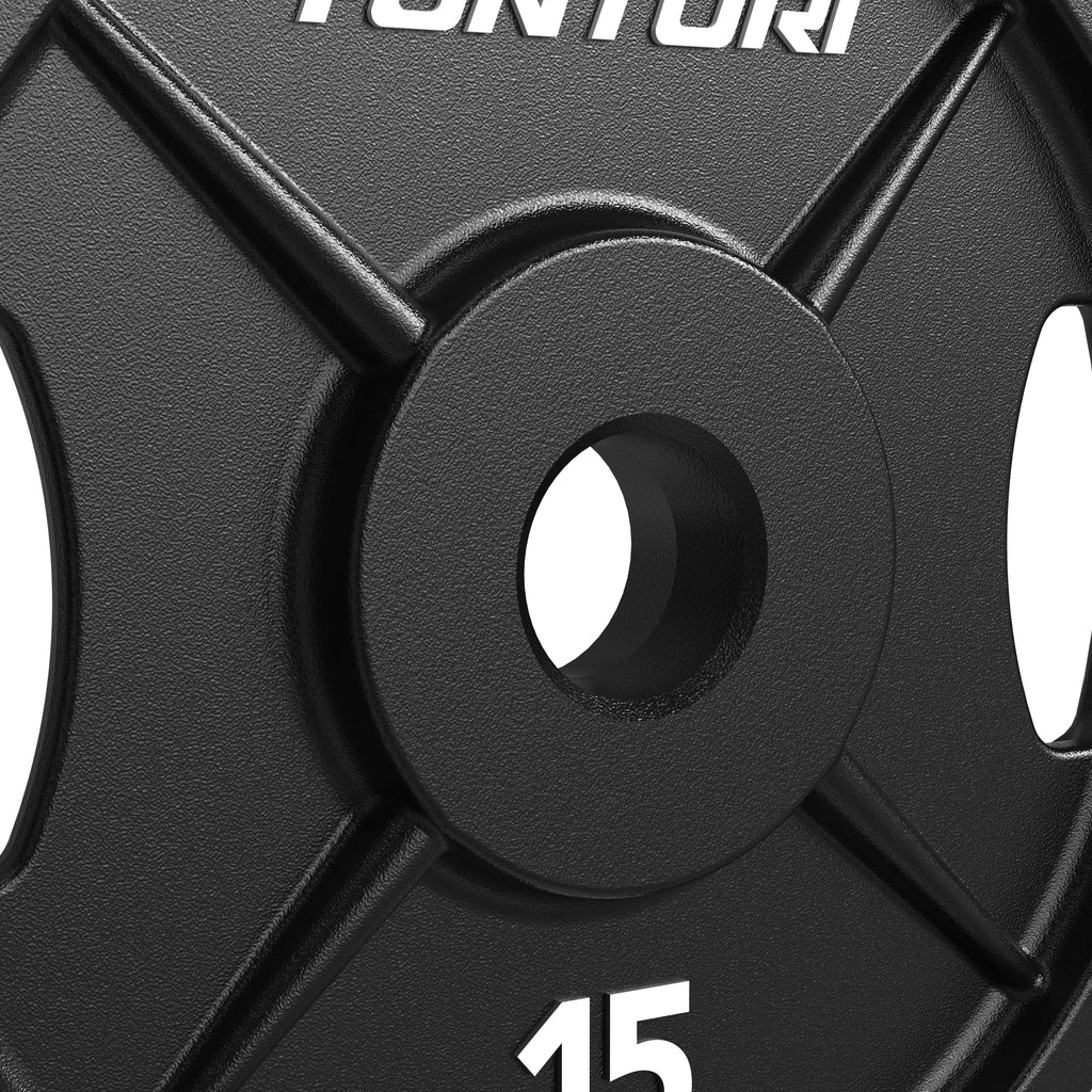 Tunturi Platinum Cast Iron Plate, 15kg afbeelding 5