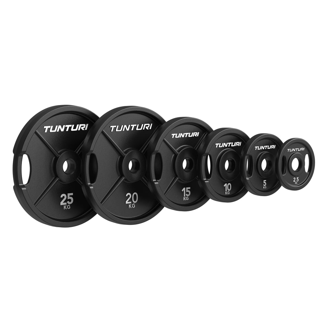 Tunturi Platinum Cast Iron Plate, 25kg afbeelding 3
