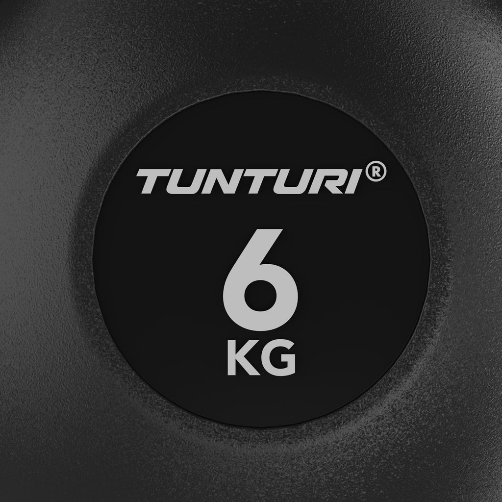 Tunturi Platinum Rubber Kettlebell, 6kg afbeelding 6
