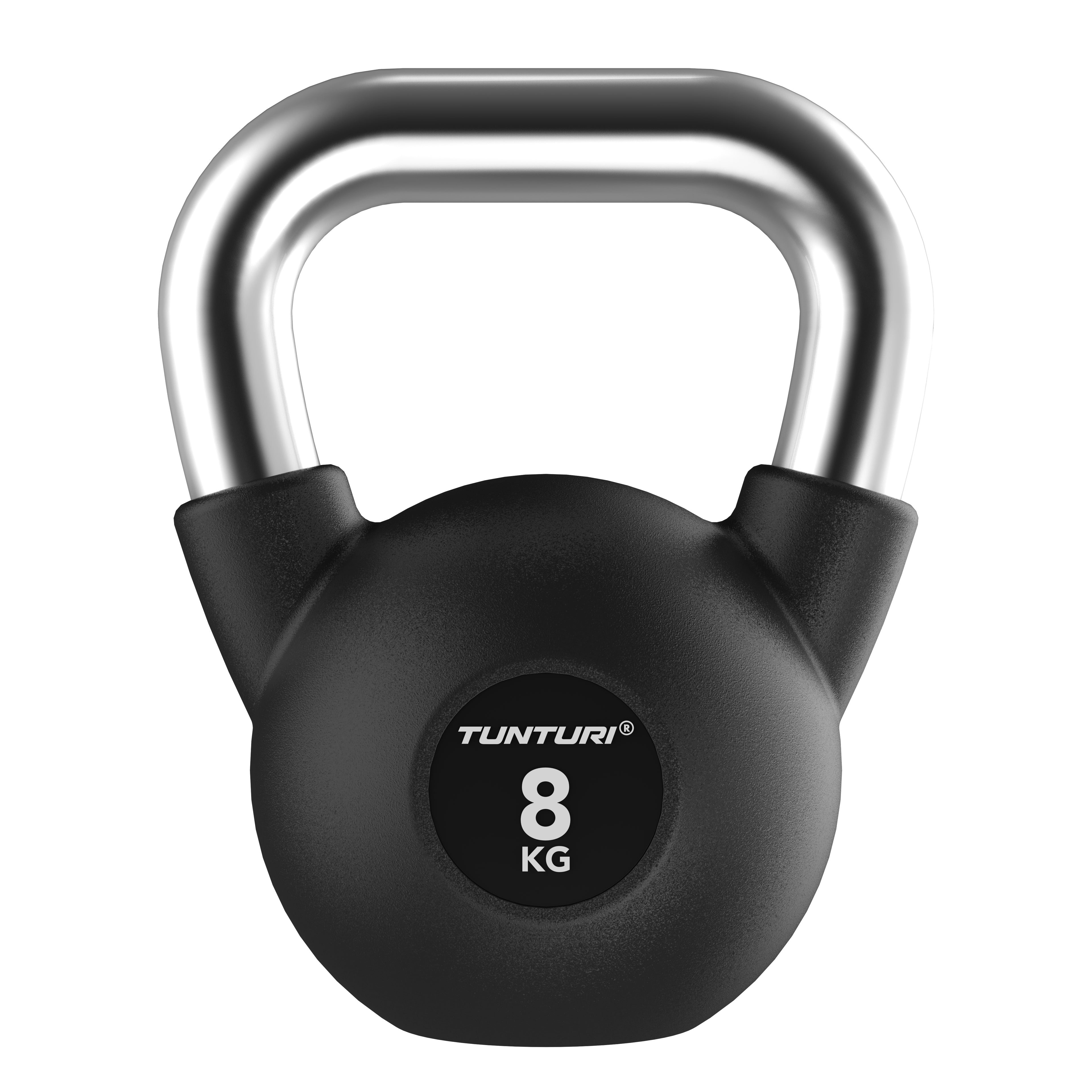 Tunturi Platinum Rubber Kettlebell, 8kg afbeelding 2