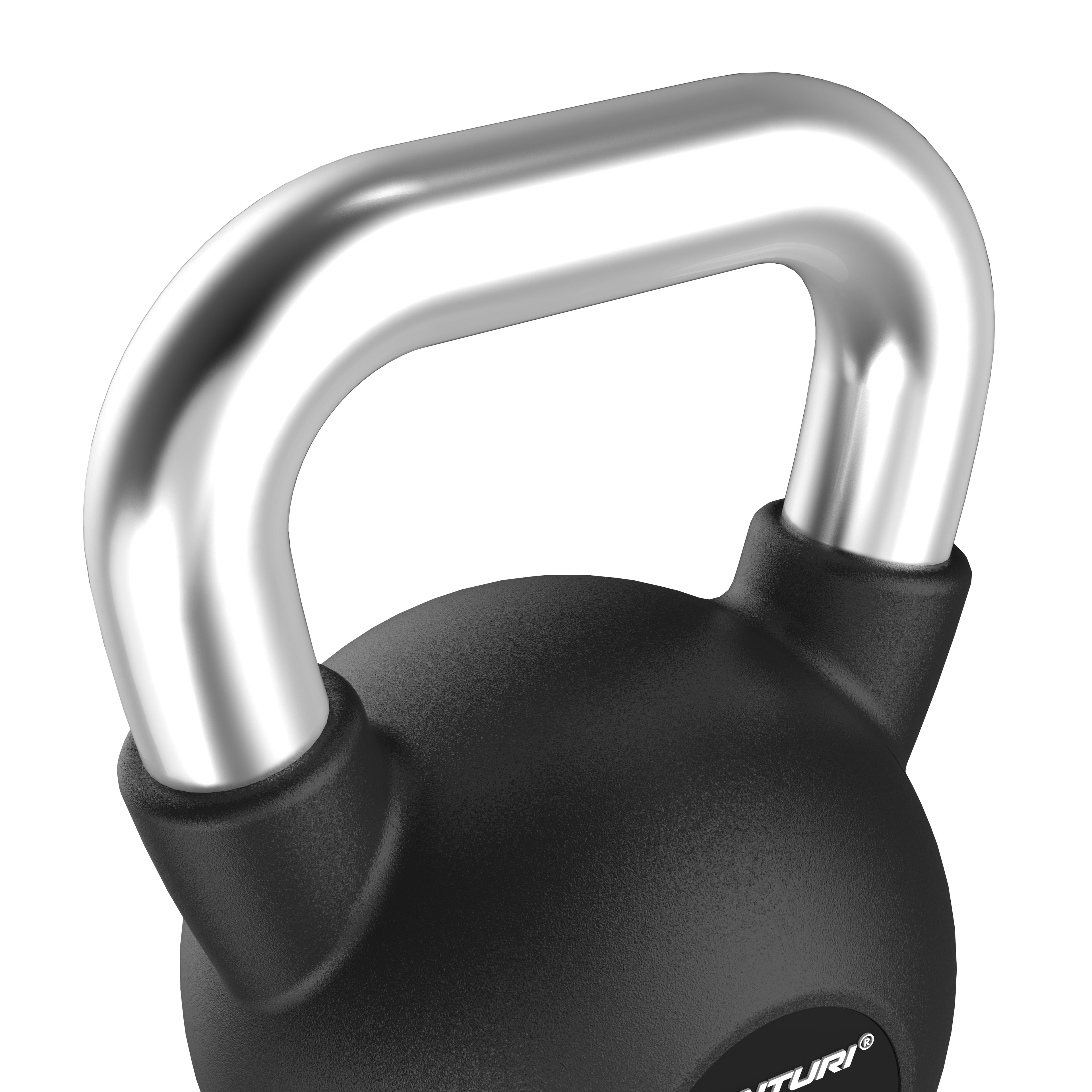 Tunturi Platinum Rubber Kettlebell, 10kg afbeelding 5