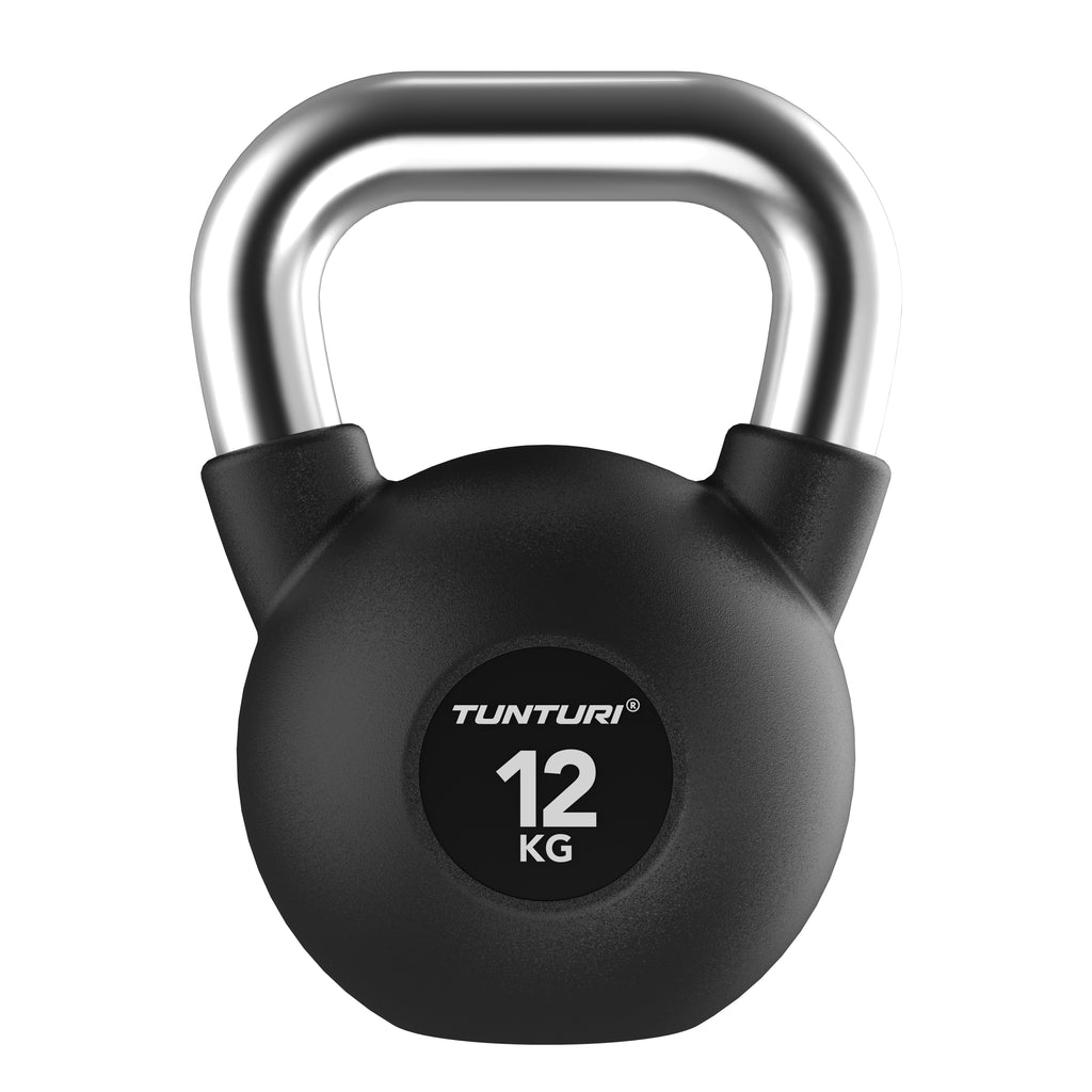 Tunturi Platinum Rubber Kettlebell, 12kg afbeelding 2