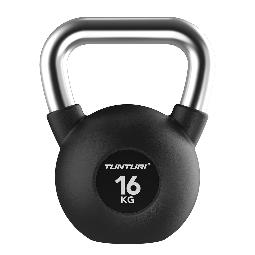 Tunturi Platinum Rubber Kettlebell, 16kg afbeelding 2