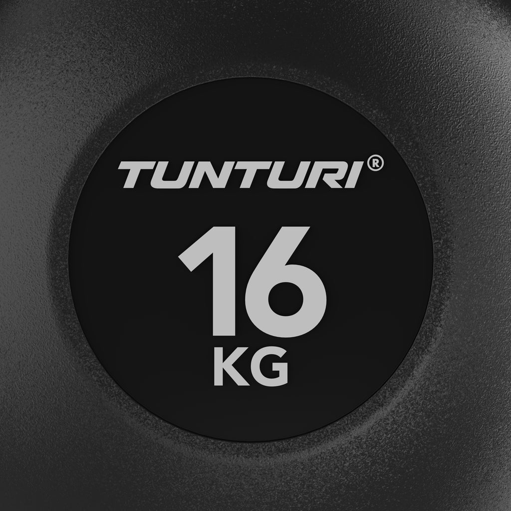 Tunturi Platinum Rubber Kettlebell, 16kg afbeelding 6