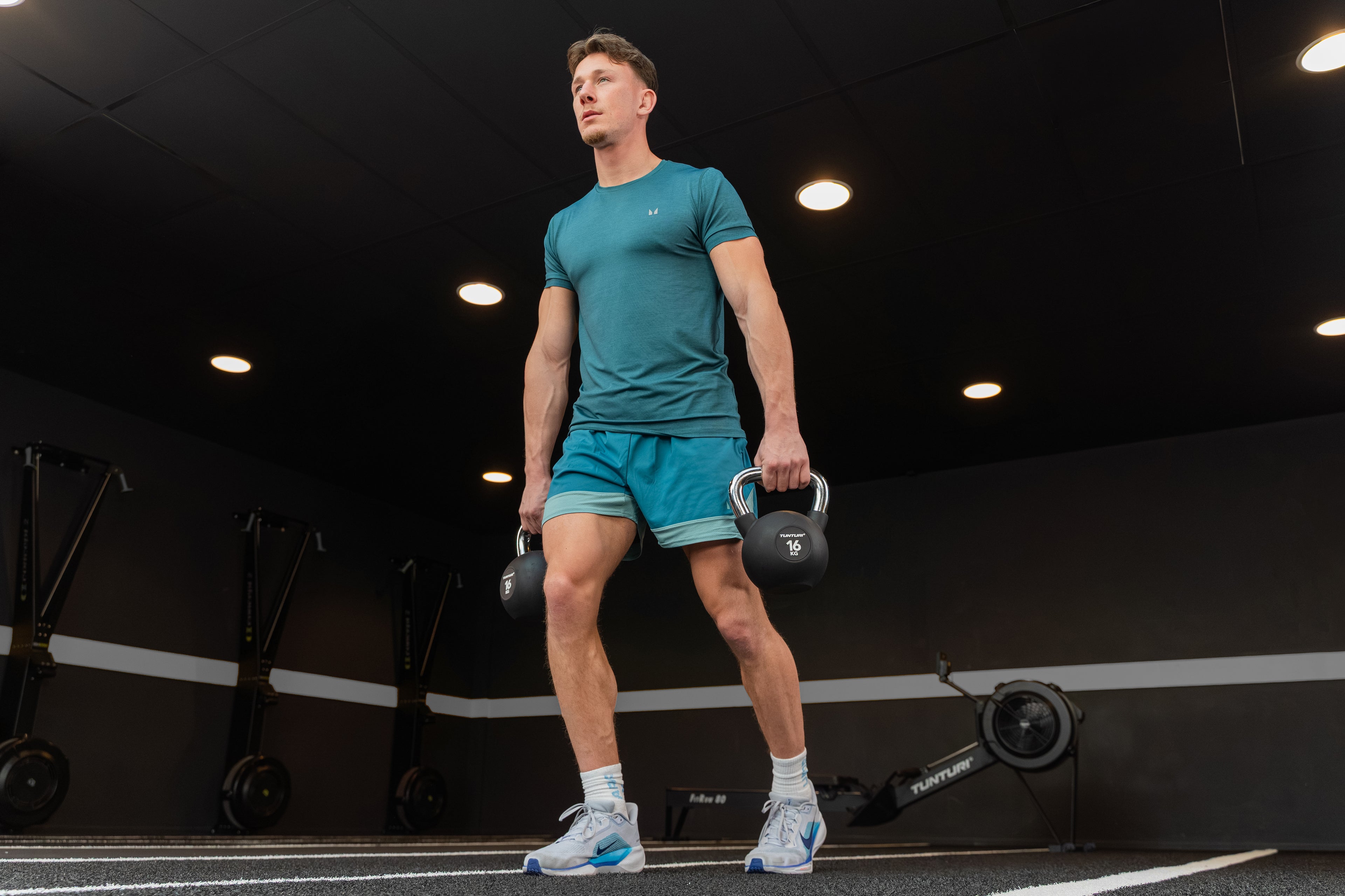 Tunturi Platinum Rubber Kettlebell, 16kg afbeelding 9