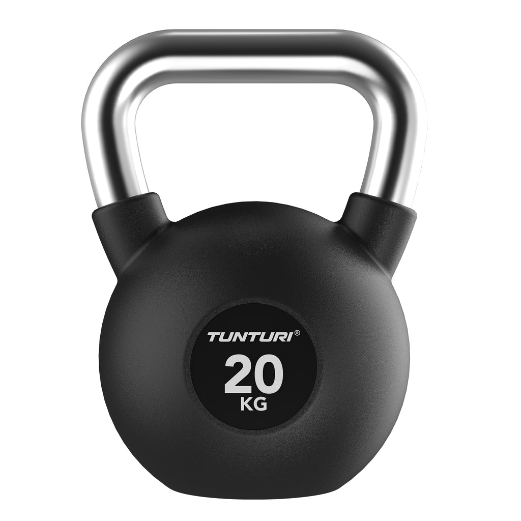Tunturi Platinum Rubber Kettlebell, 20kg afbeelding 2