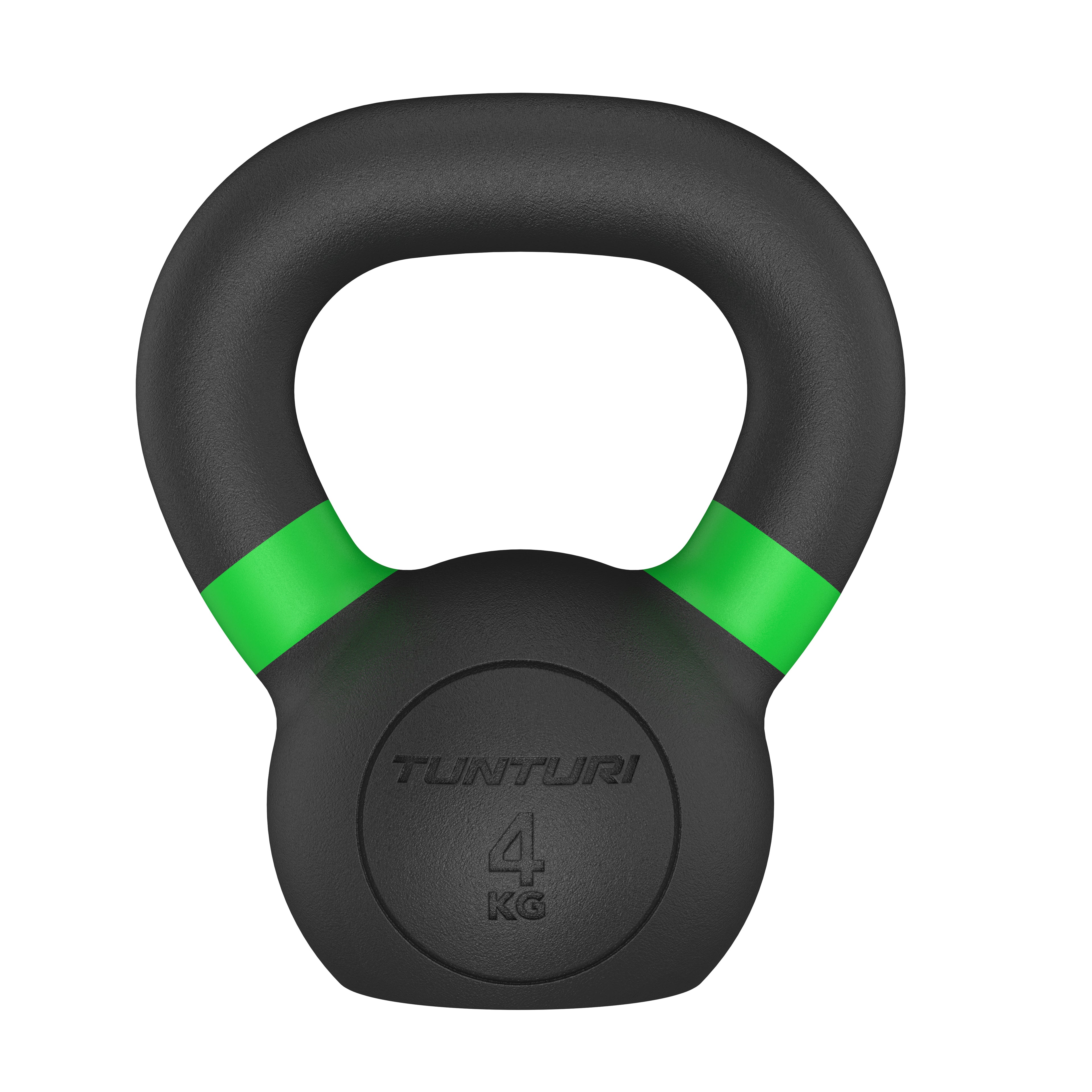 Tunturi Platinum Cast Iron Kettlebell, 4kg afbeelding 2