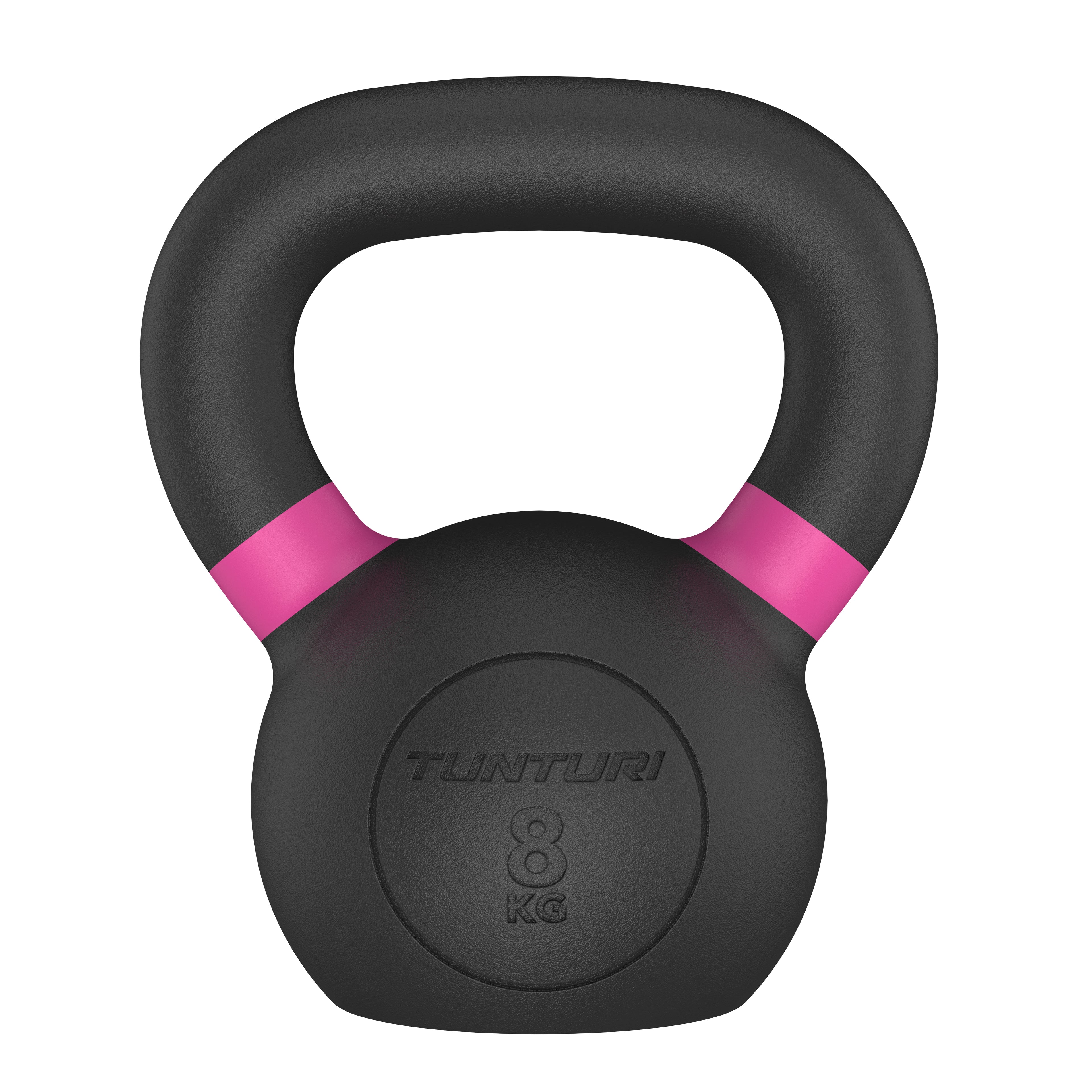 Tunturi Platinum Cast Iron Kettlebell, 8kg afbeelding 2