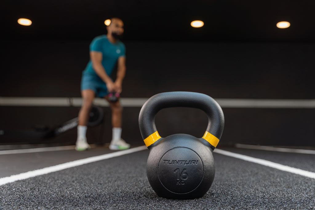 Tunturi Platinum Cast Iron Kettlebell, 10kg afbeelding 15