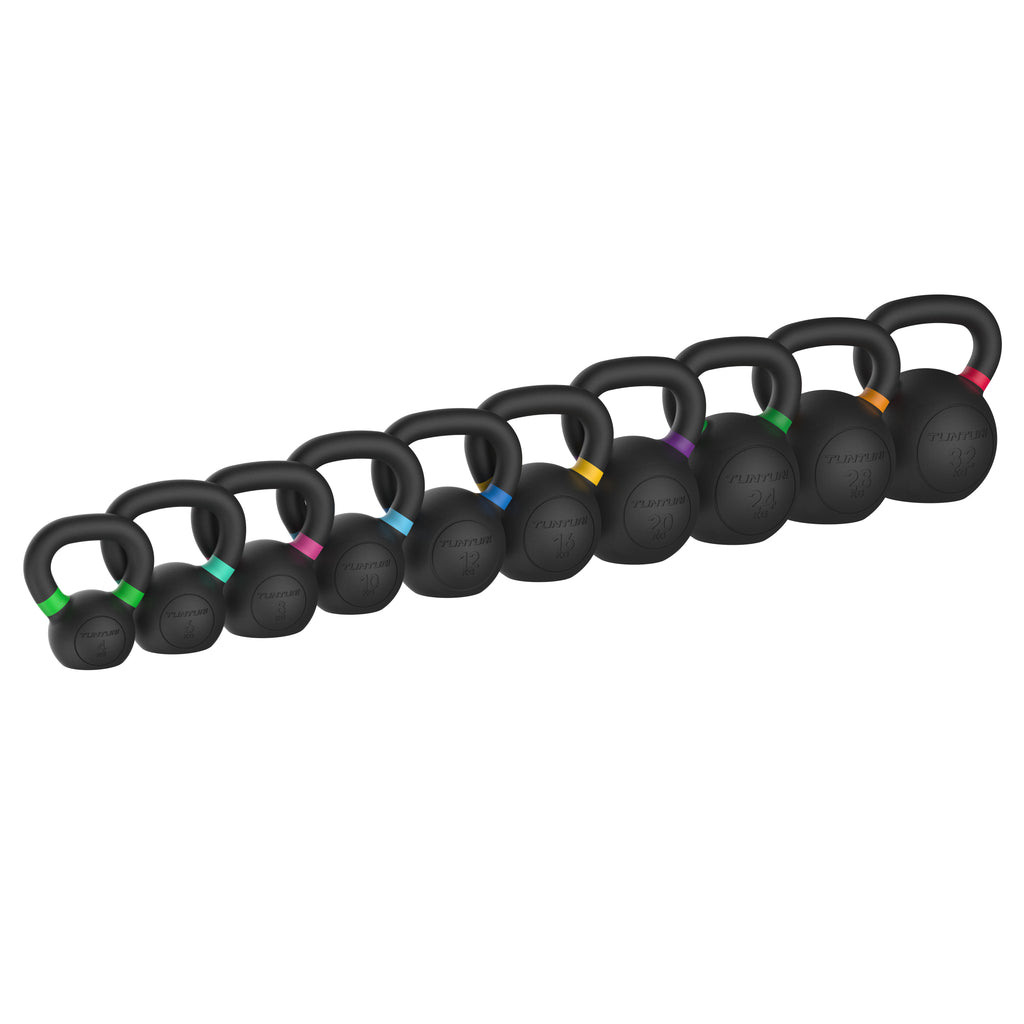 Tunturi Platinum Cast Iron Kettlebell, 10kg afbeelding 10