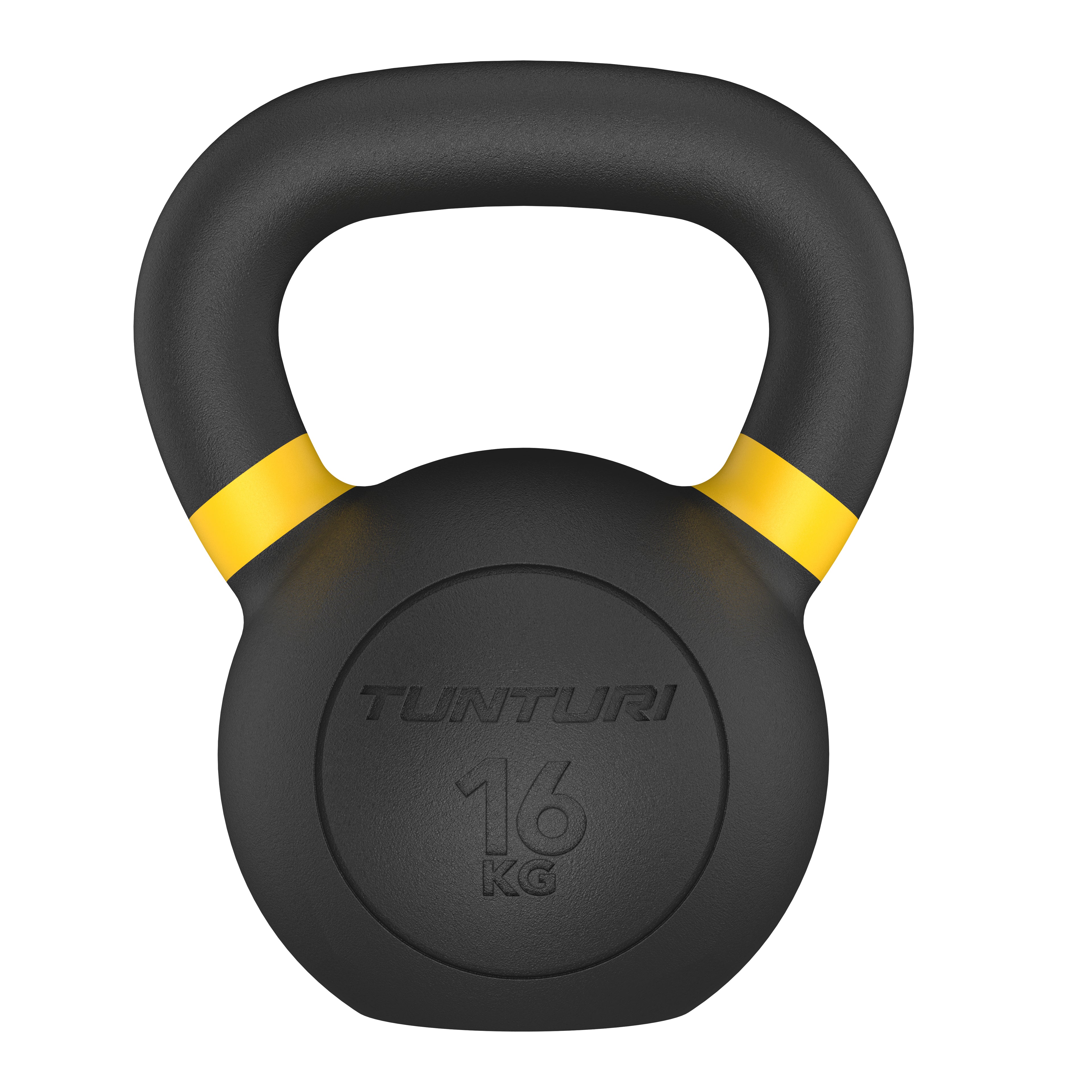 Tunturi Platinum Cast Iron Kettlebell, 16kg afbeelding 2