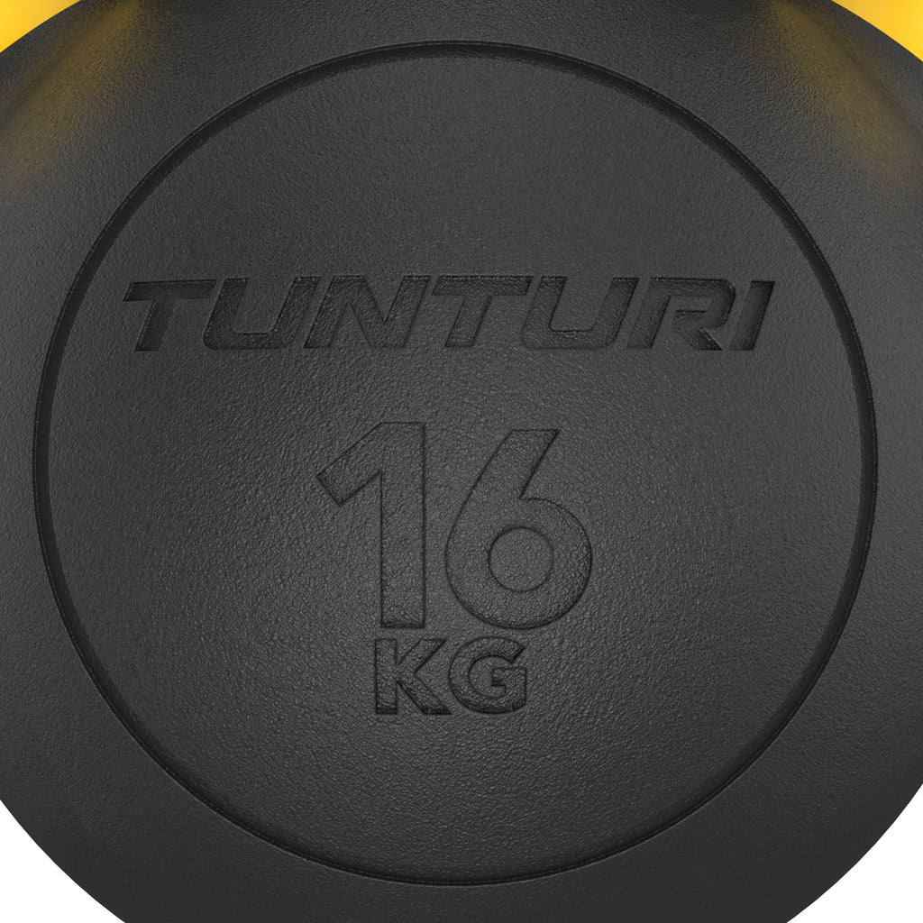 Tunturi Platinum Cast Iron Kettlebell, 16kg afbeelding 12