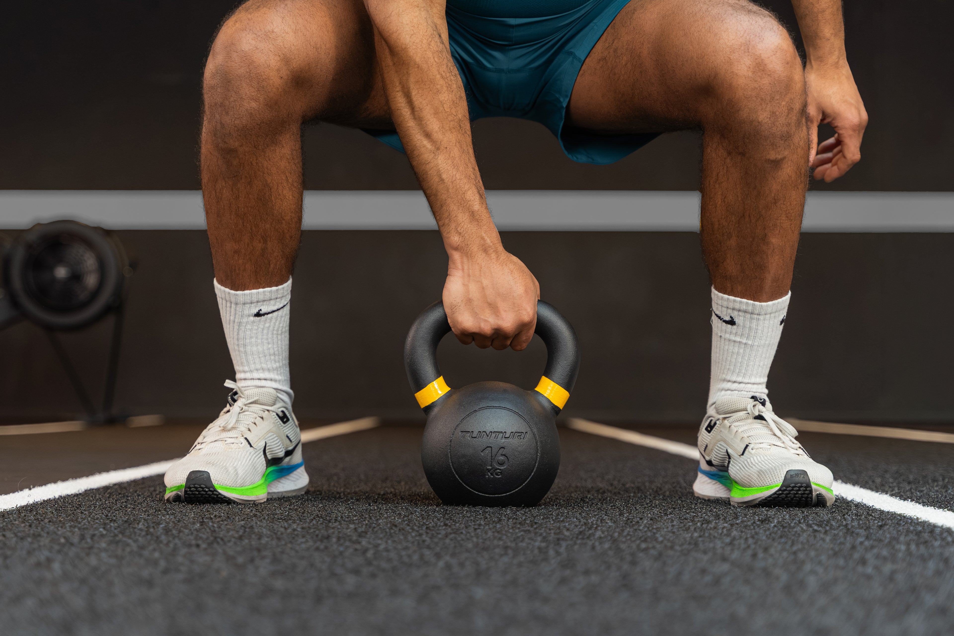 Tunturi Platinum Cast Iron Kettlebell, 20kg afbeelding 3