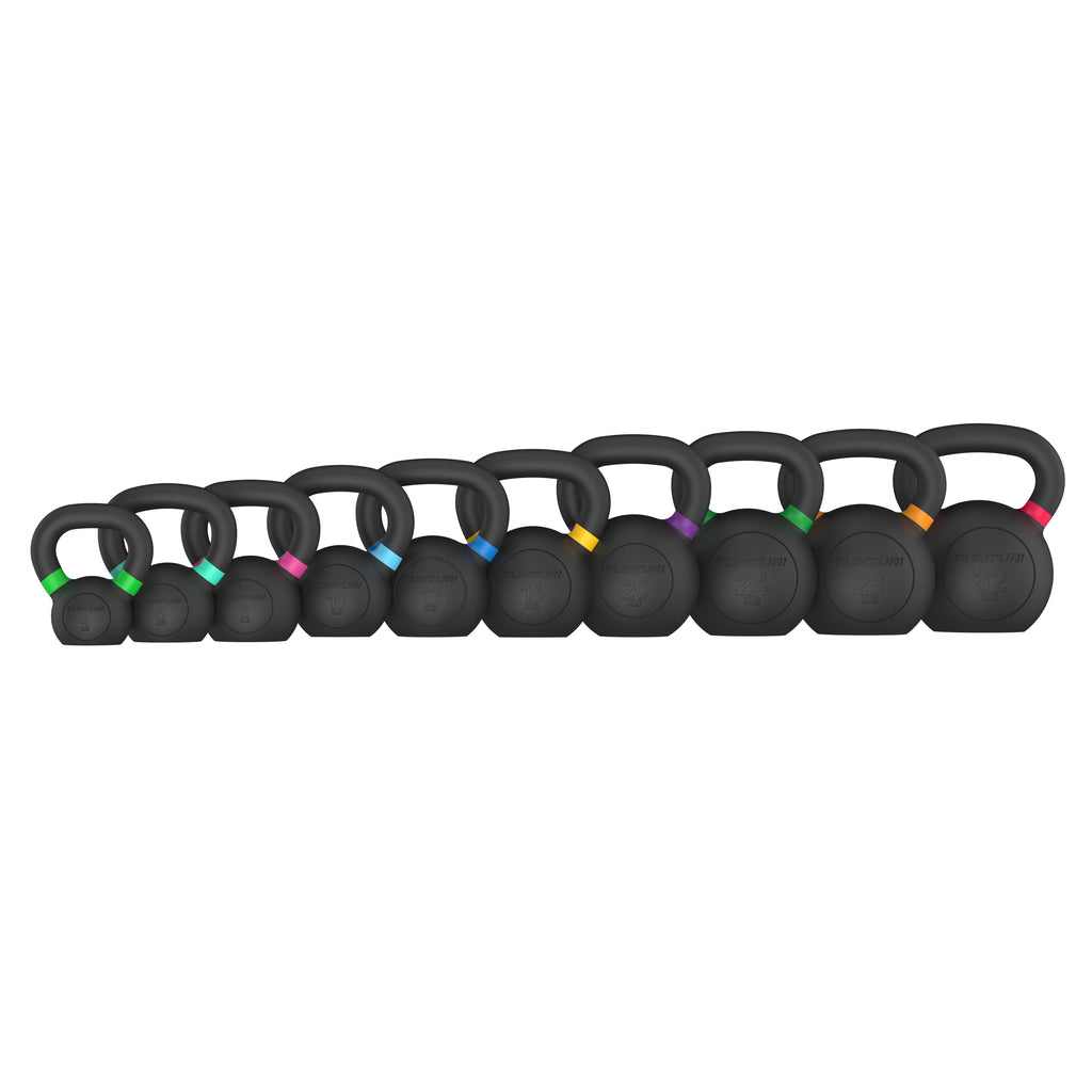 Tunturi Platinum Cast Iron Kettlebell, 32kg afbeelding 6