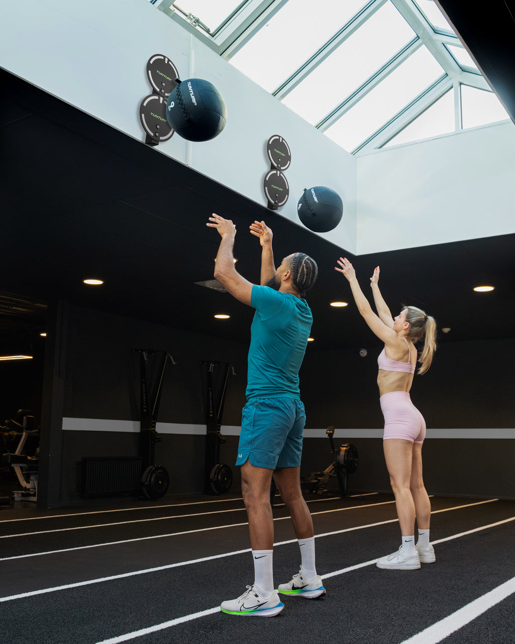 Tunturi Platinum Wall Ball, 12kg afbeelding 3