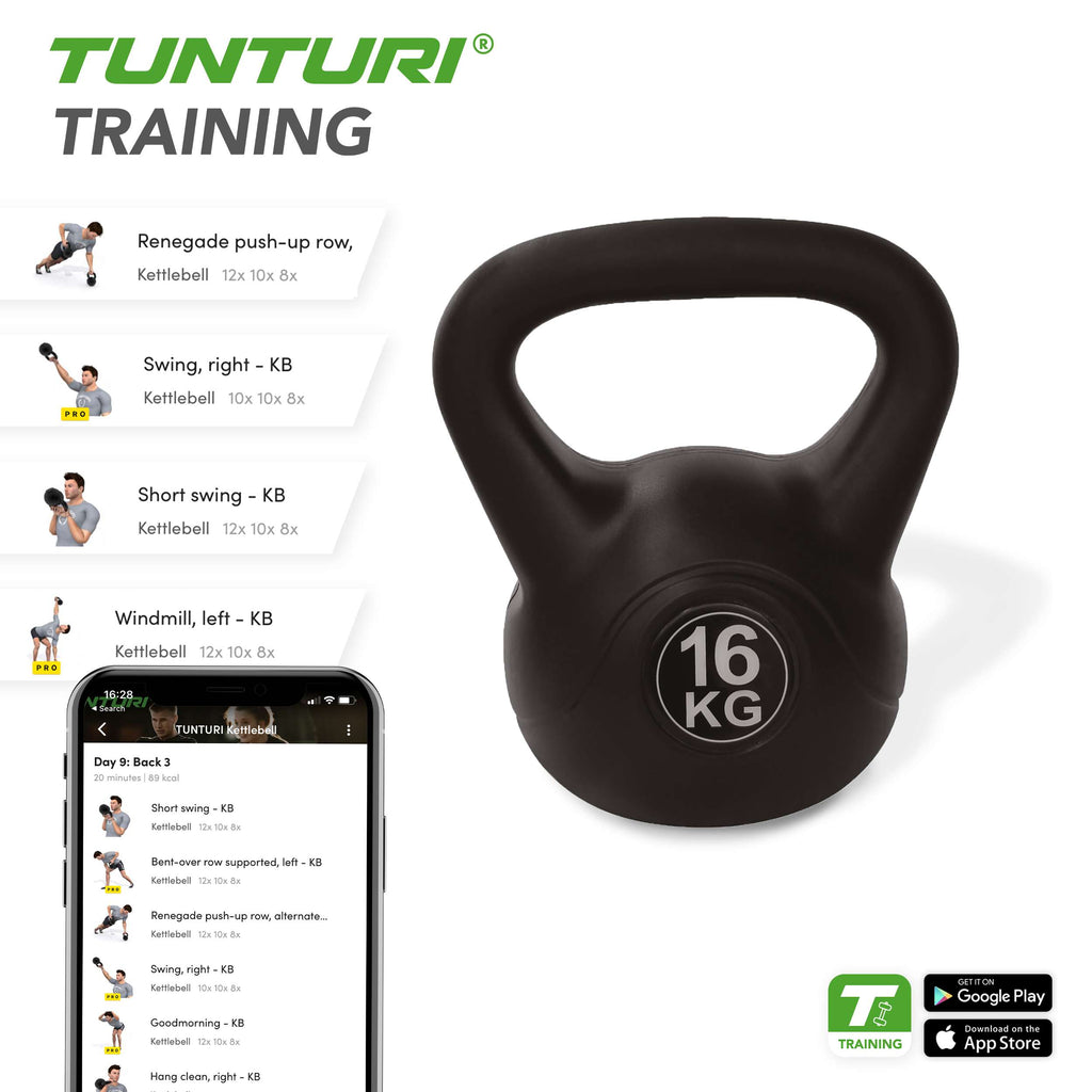 Tunturi PE Kettlebell 16kg afbeelding 4