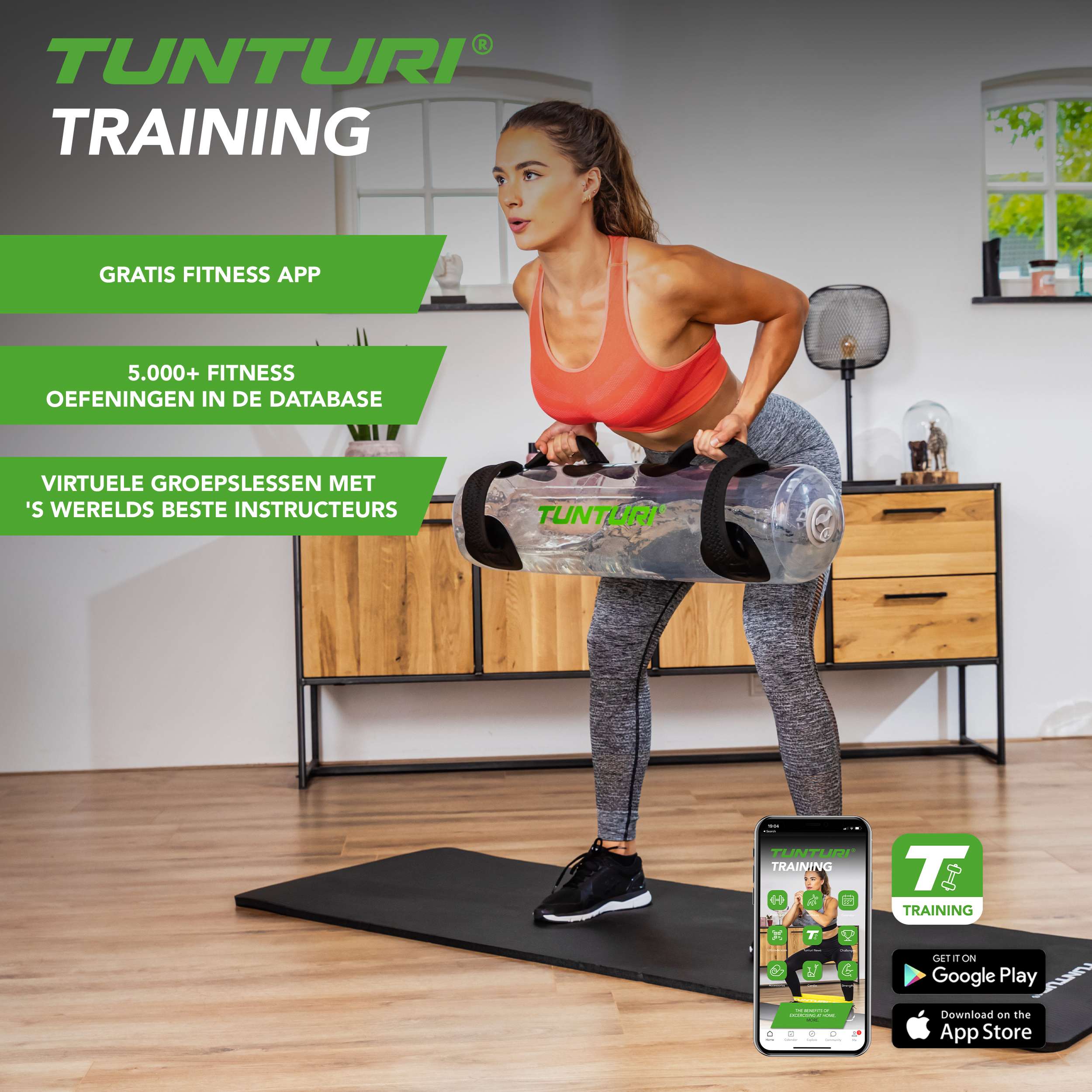 Tunturi Aquabag - 20kg afbeelding 3