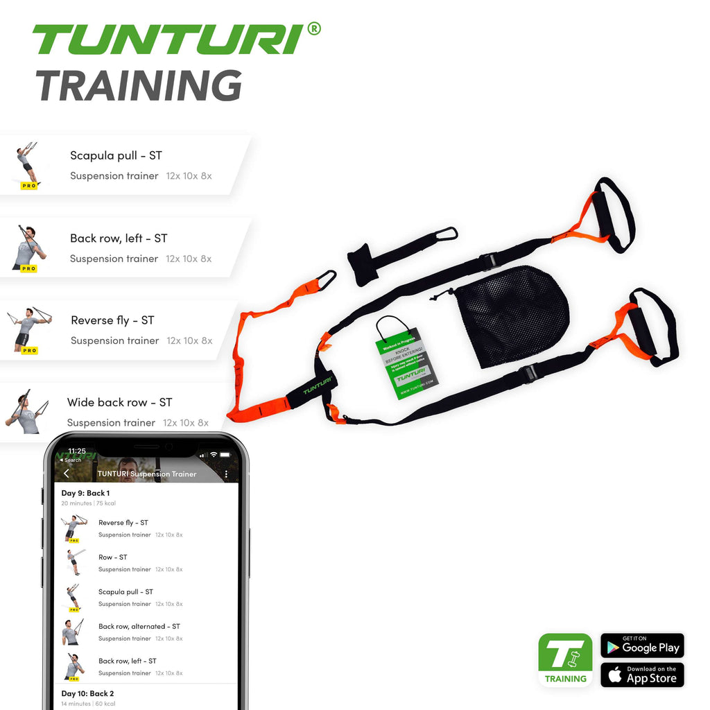 Tunturi Suspension / Sling Trainer afbeelding 4