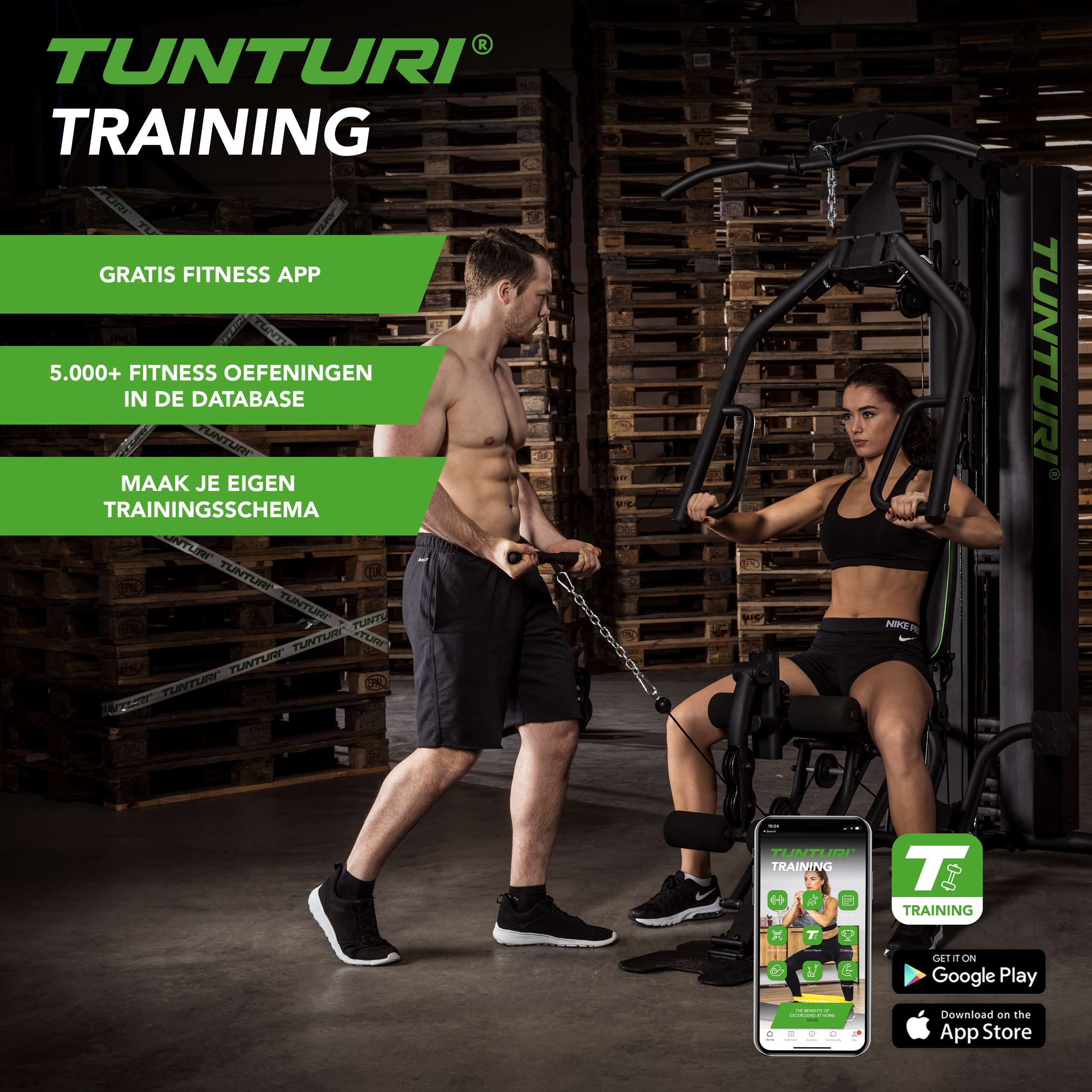 Tunturi HG60 Home Gym (1/5) afbeelding 12
