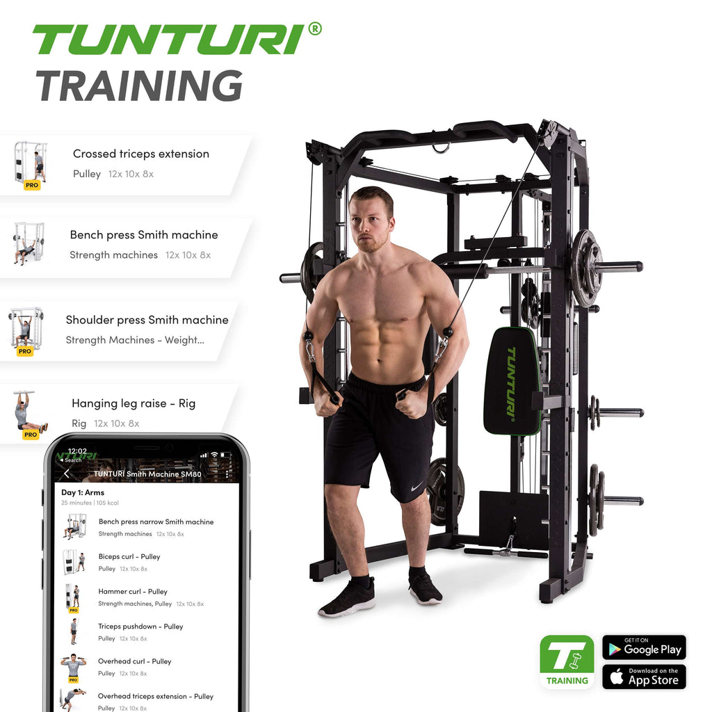 Tunturi SM80 Full Smith (1/3) afbeelding 13