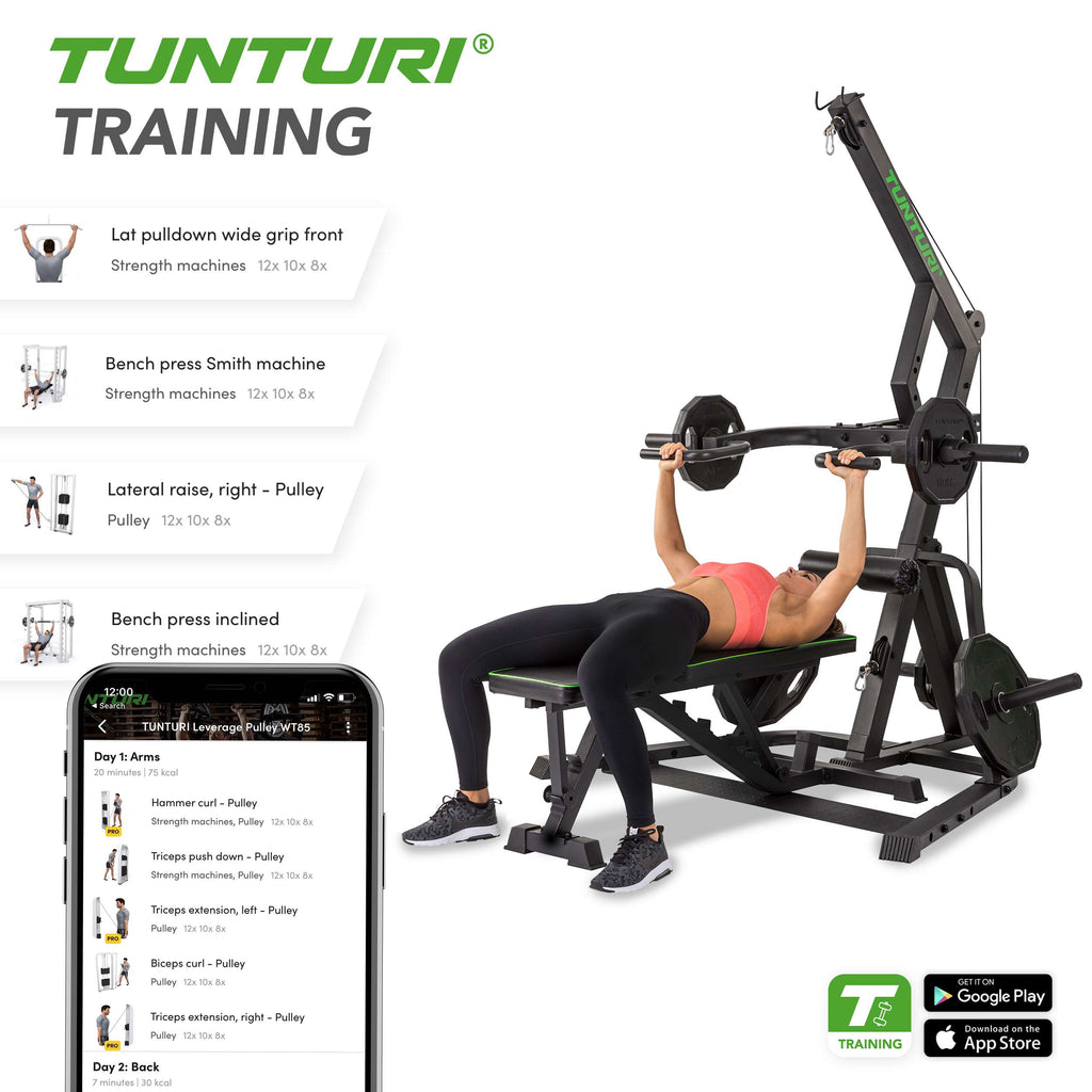 Tunturi WT85 Leverage Pulley Gym afbeelding 16