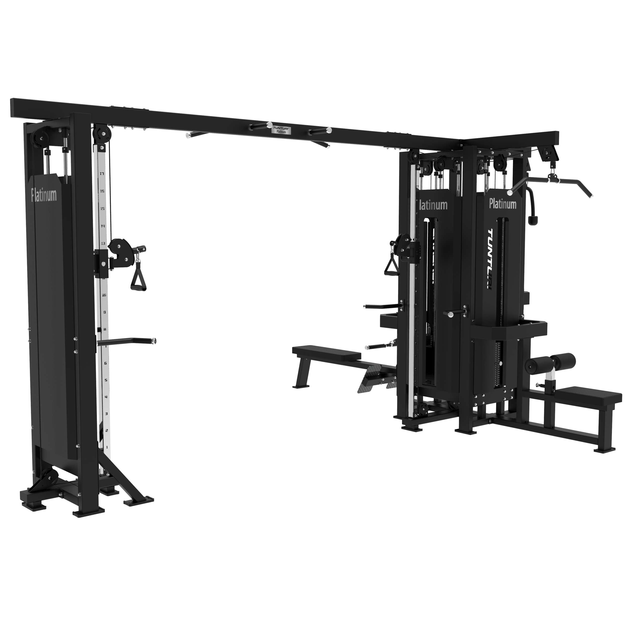 Tunturi Platinum - Multi Station/5 Stations - Selectorized - V-series afbeelding 3
